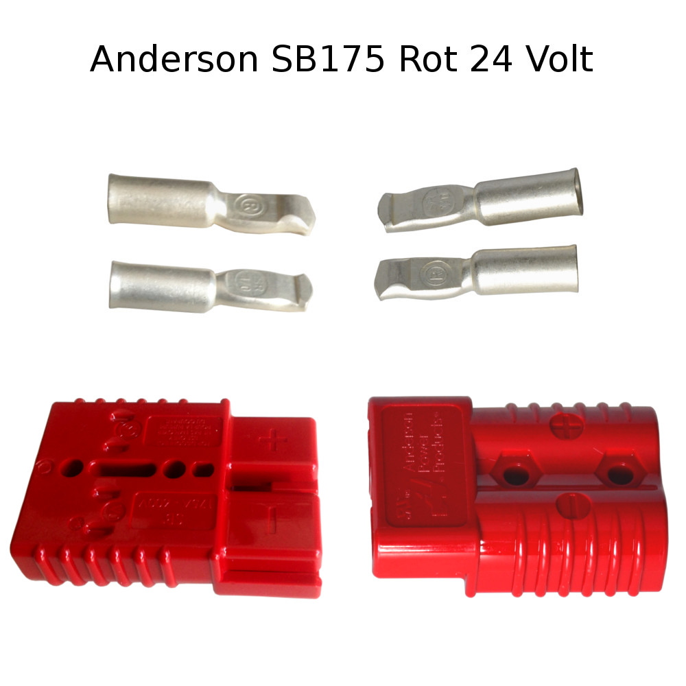 Anderson Batteriestecker SET Polycarbonat säurebeständig AWG Anschlüsse – Bild 11