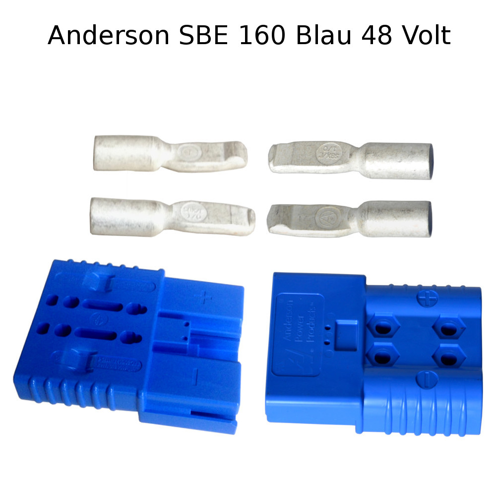 Anderson Batteriestecker SET Polycarbonat säurebeständig AWG Anschlüsse – Bild 16