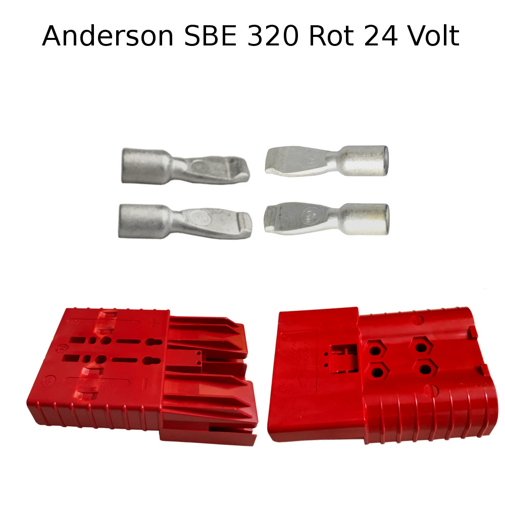 Anderson Batteriestecker SET Polycarbonat säurebeständig AWG Anschlüsse – Bild 15