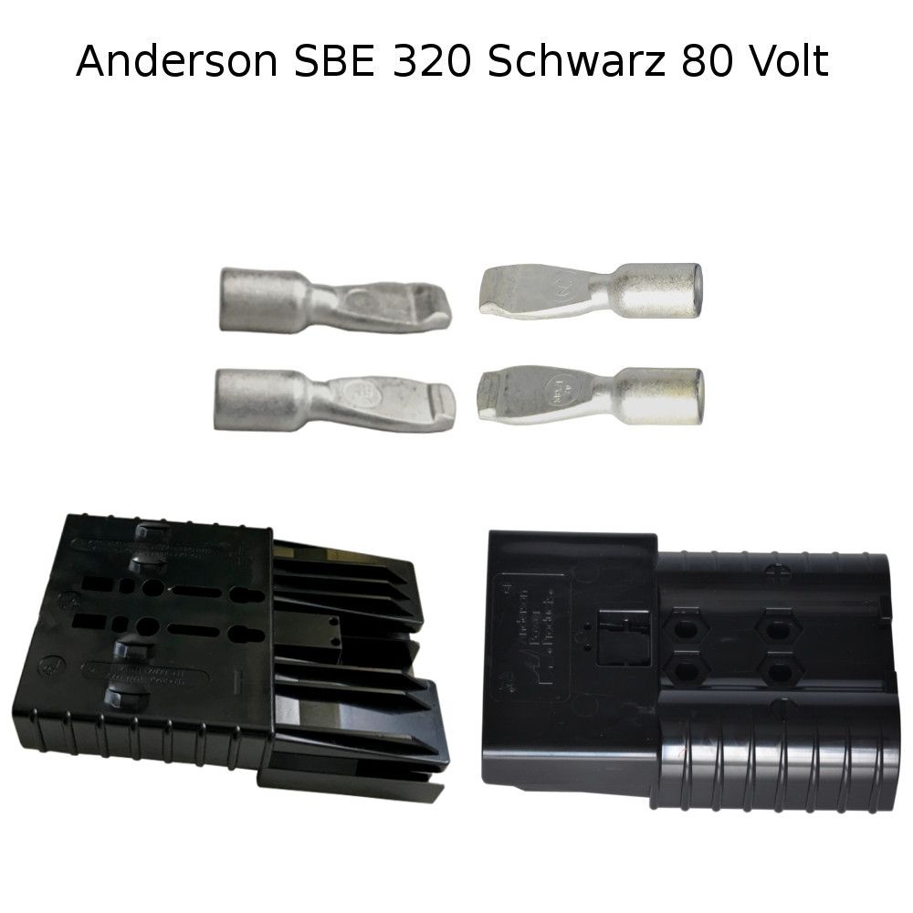 Anderson Batteriestecker SET Polycarbonat säurebeständig AWG Anschlüsse – Bild 4